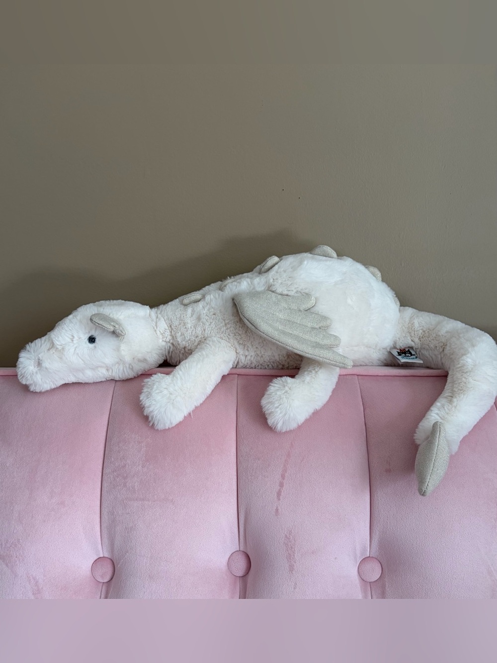 Jellycat Plush Snow Dragon